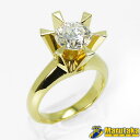 【K18 2.022ct ダイヤモンド 立て爪 リング】当店オリジナルデザイン 一粒ダイヤ E/SI2/G/SB 鑑定書付 13号 指輪 レディース ジュエリー...