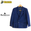 バーバリーズ ジャケット #7 ネイビー Burberrys ヴィンテージ 美品 レディース カシミヤ ウール FJ026-715 0420 7AR JA65W...