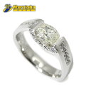 プラチナ ダイヤモンド リング 0.604ct 11号 鑑定書付 オーバル プラチナ 指輪 Pt900 a12-1071 逸品質屋 丸高 尼崎 兵庫【中古】【送料無料】(4)