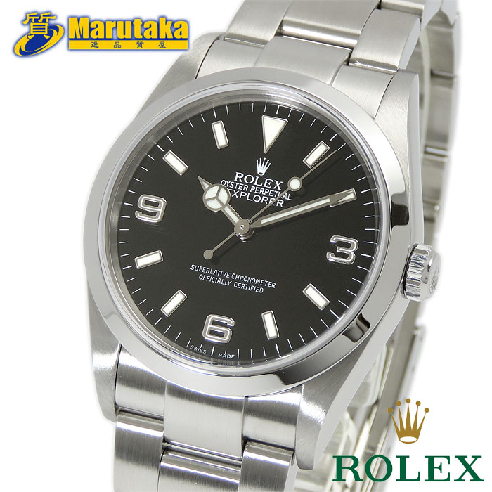 ロレックス エクスプローラーI 114270 F番 2003年〜2004年頃 EX1 EXI 自動巻 SS メンズ 腕時計 rolex【中古】【送料無料】