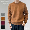 カシミヤニット カシミヤ100 リブニット ニットセーター カシミヤニット カシミヤセーター メンズ 紳士 カジュアル 誕生日プレゼント 男性 贈り物 ギフト ...