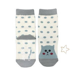 baby socksアニマル・ねこ10~12cm / 13~15cm 滑り止め付き【1000円(税抜)以上お買い上げでネコポス送料無料！】オーガニックコットン ソックス 動物 猫 ベビー キッズ 男の子 女の子 子供服 靴下