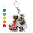 【ネコポス送料無料】【開運グッズ】【正規品】ボージョボー人形ストラップ(Wishing Doll Bo jo Bo Dolls strap) ホログラムシール付...