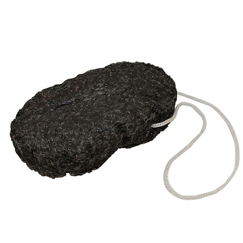 【あす楽対応商品】【こんにゃくスポンジ】マイン こんにゃくスポンジ (体用/炭) - 天然のコンニャク芋からとれるマンナンを独自の製法で練り込み、マッサージスポンジに仕上げました。