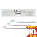 【最強翌日配送】【ネコポス送料無料】【ホテルアメニティ】【使い捨て歯ブラシ】【個包装】業務用 日本製 any(エニィ) 使い捨てハブラシセット チューブ歯磨き粉(3g)付き x10本セット(3色から選択) - 国産業務用歯ブラシ! 【smtb-s】