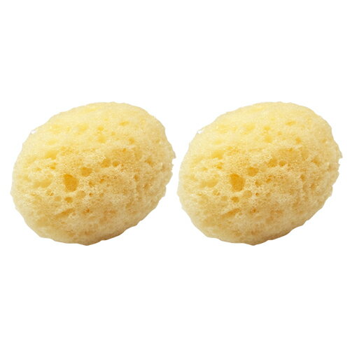 【最強翌日配送】【ネコポス送料無料】【フェイス&ボディスポンジ】ユタカ Rich(リッチ) 海綿スポンジ (約7x5cm) x 2個セット - SEASPONG...