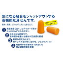 【あす楽対応商品】【防音保護具】3M/スリーエム 耳栓(earplug) No.1100 2個1組 - フォームタイプ・ひもなし・高い遮音性能。