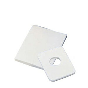 【ネコポス送料無料】【ダイヤ工業(DAIYA)】パッドラバー(膝パッド) 12x17cm (穴あき) 厚み10mm(レギュ..