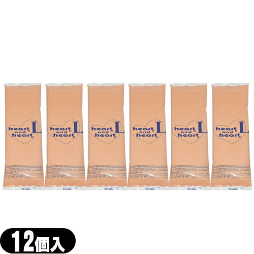 ◆【ネコポス送料無料】【業務用コンドーム】オカモト ハートアンドハートエル(heart and heart L) 12個入り ×6個セット(計72枚個) ラージサイズ Lサイズ - 個人の方にも大変人気のコンドーム。 ※完全包装でお届け致します。【ネコポス】【smtb-s】