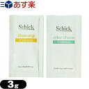 商品詳細 製品名 Schickシック シェービングクリーム 内容量 (約)3g サイズ 45x80mm 商品説明 乾いたヒゲは硬く、何もつけずにそのまま剃ろうとすると肌に負担をかけてしまいます。ひげ剃り前にはシェービング剤などの準備が大切です。 ● ヒゲを根元からしっかり柔らかくします。 ● 刃のすべりを滑らかにし、肌を守ります。 ● すべすべ肌に仕上げます。 ● 旅行、出張に便利な使い切りパウチタイプです。 ●一般ユーザー様のご利用はもちろん、ホテル・旅館・民泊の業務用としても広くご愛用頂いております。 使用方法 髭そり前に水またはお湯で充分湿らせてから適量を手にとり、 ひげ全体によくすりこんでご使用ください。 ひげそり後は水で洗い流してください。 区分 化粧品 原産国 日本 メーカー名 シック・ジャパン株式会社 広告文責 一歩株式会社 TEL:03-6909-7699 商品詳細 製品名 Schick シック アフターシェーブローション 内容量 (約)3g サイズ 45x80mm 商品説明 ひげ剃り後にお使い下さい。ヒリヒリするひげ剃り後の肌を整えます。 使用方法 ひげ剃り後、適量を手にとり、肌を軽くたたくように、ご使用ください。 成分 水・DPG・エタノール・ヒアルロン酸Na・アロエエキス・パンテノール・グリチルリチン酸2K・PEG-50水添ヒマシ油・カルボマー・TEA・メチルパラベン・プロピルパラベン・フェノキシエタノール・香料・緑3・黄4 区分 化粧品 原産国 日本 メーカー名 シック・ジャパン株式会社 広告文責 一歩株式会社 TEL:03-6909-7699