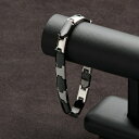 【ハーツブレスレット】Good-HEARTZ グッド—ハーツ ブランノワールII(2)(blanc noir) - 「ステンレス316L」を使用した、重厚感がありながらも軽量な付け心地。シック&モダンな存在感【smtb-s】(4)