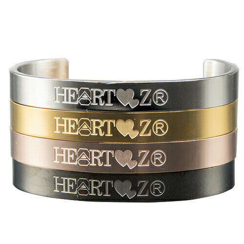 楽天幸せ探しの一歩 online shop【ハーツネックレス・ブレスレット】HEARTZ ハーツ メタリックバングル（Metallic bangle）（4色から選択） - 男女兼用のサイズ感、衣服等の引っ掛かりがしにくい形状、シンプルでどなたにも似合うデザイン【smtb-s】