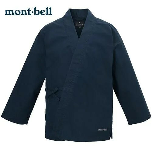作務衣 mont-bell コアスパン ウォッシュアウト サムエ（オールシーズン） ネイビー NEW