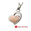 遺骨ペンダント Soul Jewelry チタン クオーレ ローズ