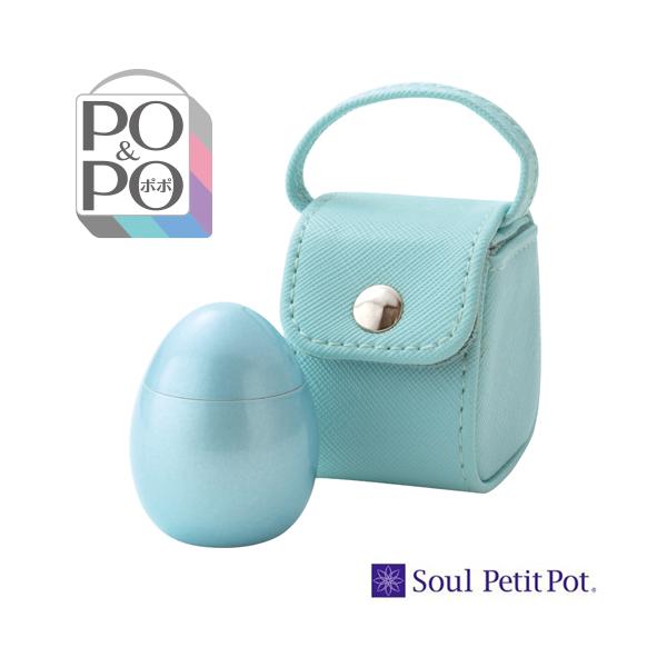 樂天商城 - 携帯型ミニ骨壷　ポポ（POPO） パールブルー Soul PetitPot