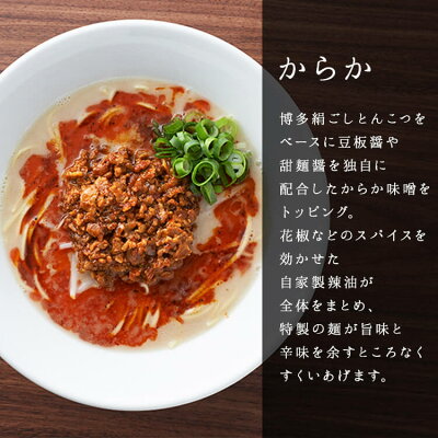 一風堂公式ストア 送料無料 一風堂 からか 5食セット まとめ買い 博多 とんこつ ラーメン 細麺 細めん おうちでIPPUDO 画像2
