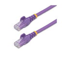 StarTech.com カテゴリ6 LANケーブル RJ45モールドコネクタ 3m パープル N6PATC3MPL 1本(2)