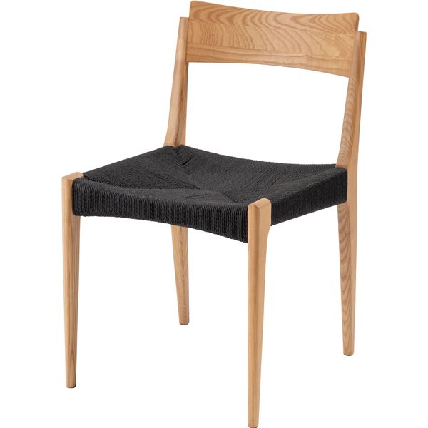 ペーパーコードチェア ナチュラル （約W46×D56×H76×SH45cm） 完成品