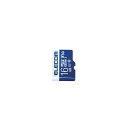 エレコム MicroSDHCカード/データ復旧サービス付/ビデオスピードクラス対応/UHS-I U3 80MB/s 16GB MF-MS016GU13V3R