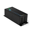 StarTech.com 産業用 USB 3.0ハブ 7ポート ESD&350Wサージ保護 ブラック HB30A7AME1個(2)