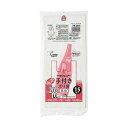 【10セット】 ジャパックス 手付ポリ袋LLサイズ 約20L60号 15枚入 乳白 PR30WX10(3)