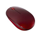 Digio デジオ FLATTY フラッティ Bluetooth 3ボタン BlueLEDマウス レッド MUS-BKT154R(2)