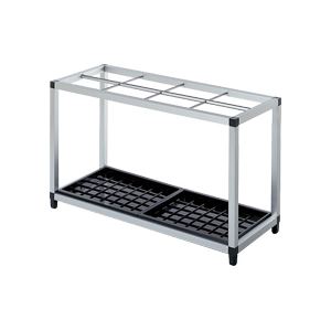 テラモト アルミ傘立 48～56本用 UB-281-148-0 1台