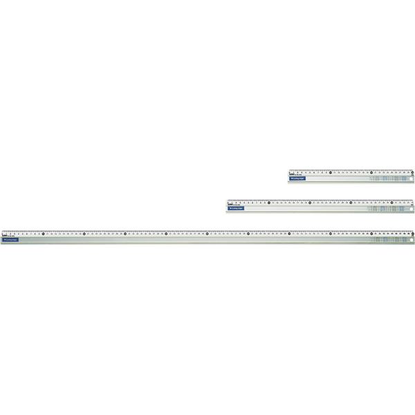 アルミカッティング定規 目盛100cm AL-100