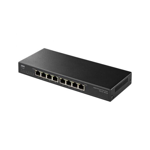 サンワサプライ ギガビット対応PoEスイッチングハブ(8ポート) LAN-GIGAPOE82 サンワサプライ ギガビット対応PoEスイッチングハブ(8ポート) LAN-GIGAPOE82