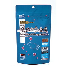 （まとめ）キョーリン 咲ひかり 金魚稚魚用 緩慢沈下 100g 金魚用フード 【×3セット】