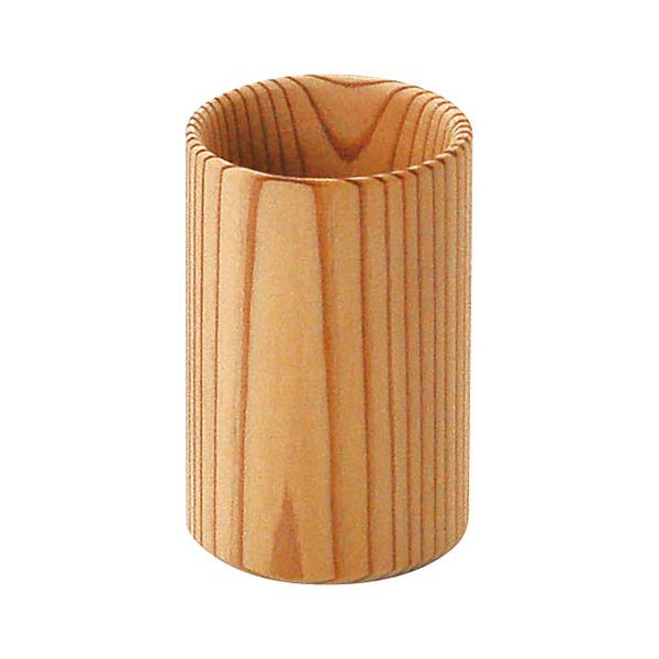 ヤマコー 用美 業務用 杉・円筒ぐいのみ(無塗装) yamaco12162