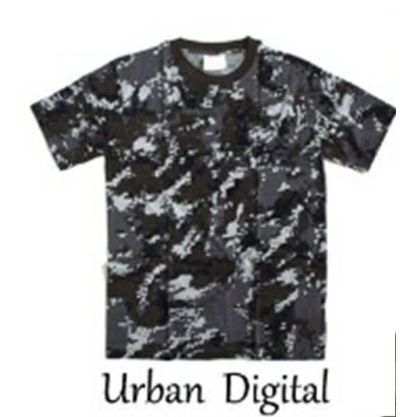 カモフラージュ Tシャツ( 迷彩 Tシャツ) JT048YN アーバンデジタル Lサイズ