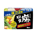 (まとめ) エステー 脱臭炭 冷蔵庫用 【×3セット】