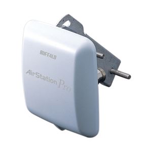 バッファロー 〈AirStation Pro〉 5.6GHz／2.4GHz無線LAN 屋外遠距離通信用平面型アンテナ WLE-HG-DA／AG WLE-HG-DA/AG