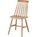 ダイニングチェア パーソナルチェア 幅41cm ナチュラル 木製 リビング 在宅ワーク 店舗 インテリア家具 備品(3)