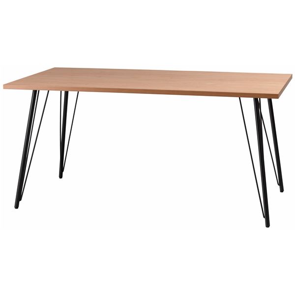 ダイニングテーブル 約幅150cm ナチュラル 組立式【代引不可】