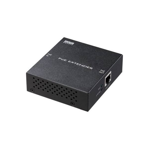 サンワサプライ PoEエクステンダー(マグネット付き) LAN-EXPOE2