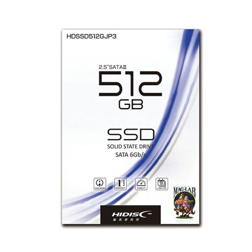 HIDISC 2.5inch SATA SSD 512GB HDSSD512GJP3 HIDISC 2.5inch SATA SSD 512GB HDSSD512GJP3