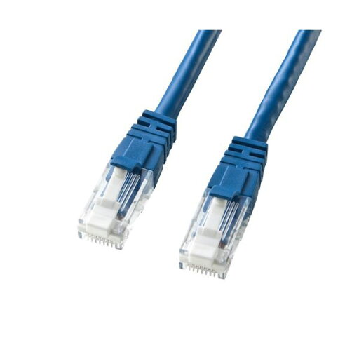 【5個セット】 サンワサプライ つめ折れ防止カテゴリ6 LANケーブル 0.5m ブルー KB-T6TS-005BLNX5 【5個セット】 サンワサプライ つめ折れ防止カテゴリ6 LANケーブル 0.5m ブルー KB-T6TS-005BLNX5