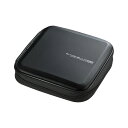 【5個セット】 サンワサプライ ブルーレイディスク対応セミハードケース(24枚収納・ブラック) FCD-WLBD24BKX5