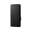 エレコム スマートフォン用マルチカバー/磁石付/Lサイズ ブラック P-05PLFY2SBK