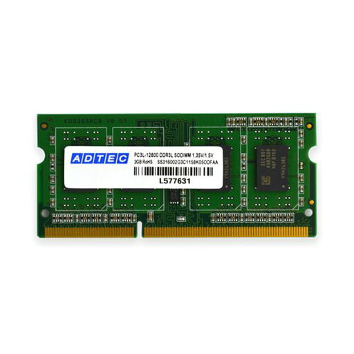 アドテック DOS/V用DDR3-1600 SO-DIMM 8GB×2枚組 ADS12800N-8GW 1箱 アドテック DOS/V用DDR3-1600 SO-DIMM 8GB×2枚組 ADS12800N-8GW 1箱