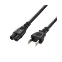 【5個セット】 サンワサプライ 電源コード KB-DM2S-2X5(2)