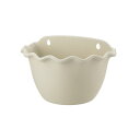 【2個セット】 リッチェル園芸 ソレシア 壁かけ N 28型 アイボリー(NIV) 送料込!
