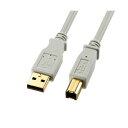 【5個セット】 サンワサプライ USB2.0ケーブル 1m 金コネクタ KU20-1HK2X5