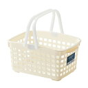 【2個セット】 ミニライトバスケット アイボリー F2597 送料込!