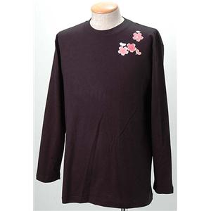 語れる立体和柄ロングTシャツ S-1998/弁財天 M(NP) 語れる立体和柄ロングTシャツ S-1998/弁財天 M(NP)