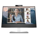 HP E24mvG4 23.8inビデオ会議用IPSモニター(23.8型/1920×1080/VGAHDMI DisplayPort/ブラック/スピーカー:あり/3年間保証(3年間オンサイト翌営業日対応 3年間パーツ保証)) 169L0AA#ABJ