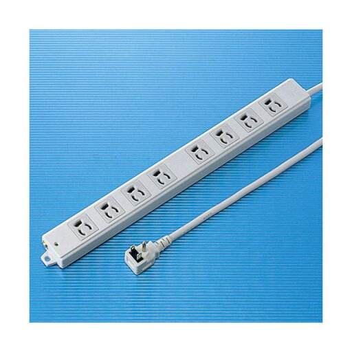 サンワサプライ 工事物件タップ(8個口・3m) TAP-K8L-3 サンワサプライ 工事物件タップ(8個口・3m) TAP-K8L-3