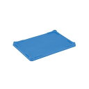 【20個セット】 業務用コンテナボックス/食品用コンテナー 【フタのみ単品 NF-S25用蓋】 ダークブルー 材質:PP【代引不可】